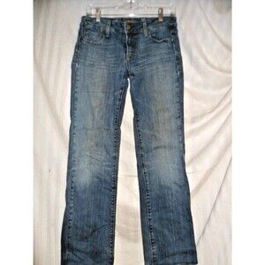 Vigoss Jeans 9/10 Straight Leg 5 Pocket Distressed